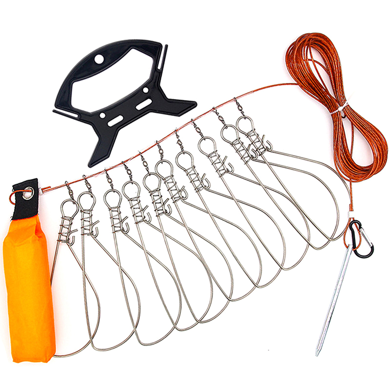 Fishing Equipment Tools - Новинка【Рыболовный шнурок с фиксатором из нержавеющей