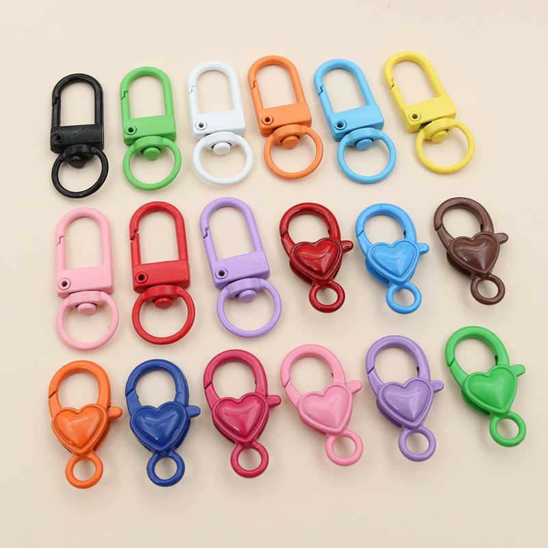 Fishing Swivel Connector - 10 шт. 26x19/33x13 мм защелкивающийся шнурок