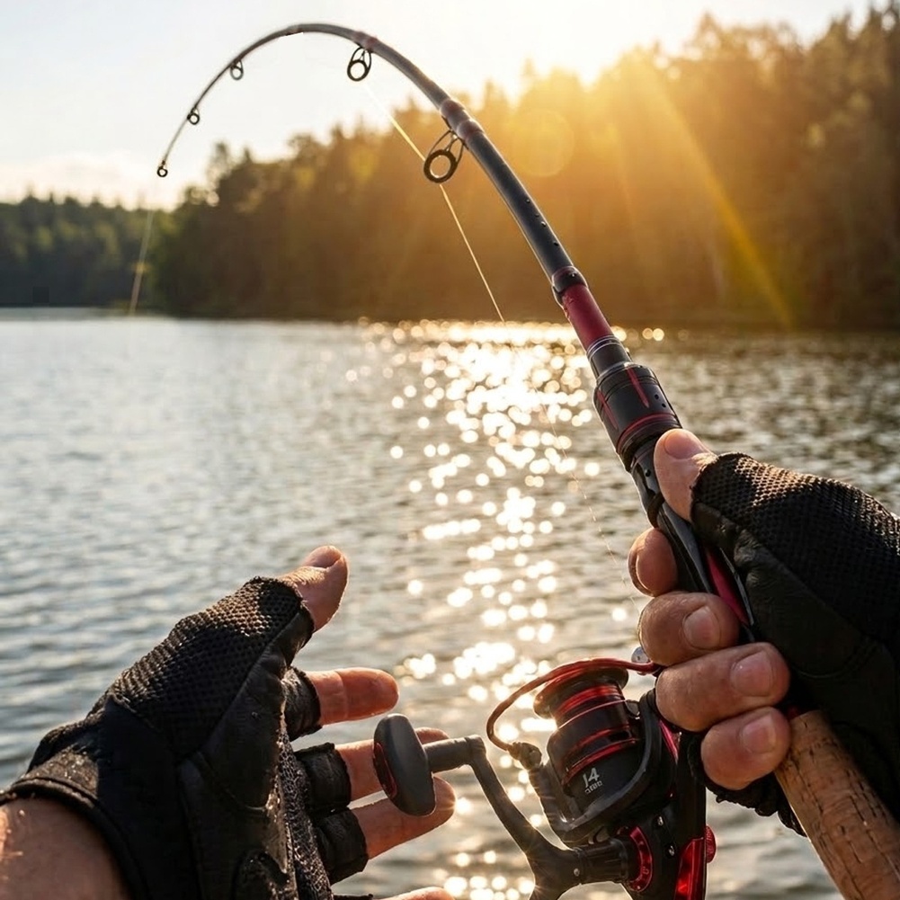 Carbon Fishing Rod - Ультралегкое карбоновое удилище 1,8 м и
