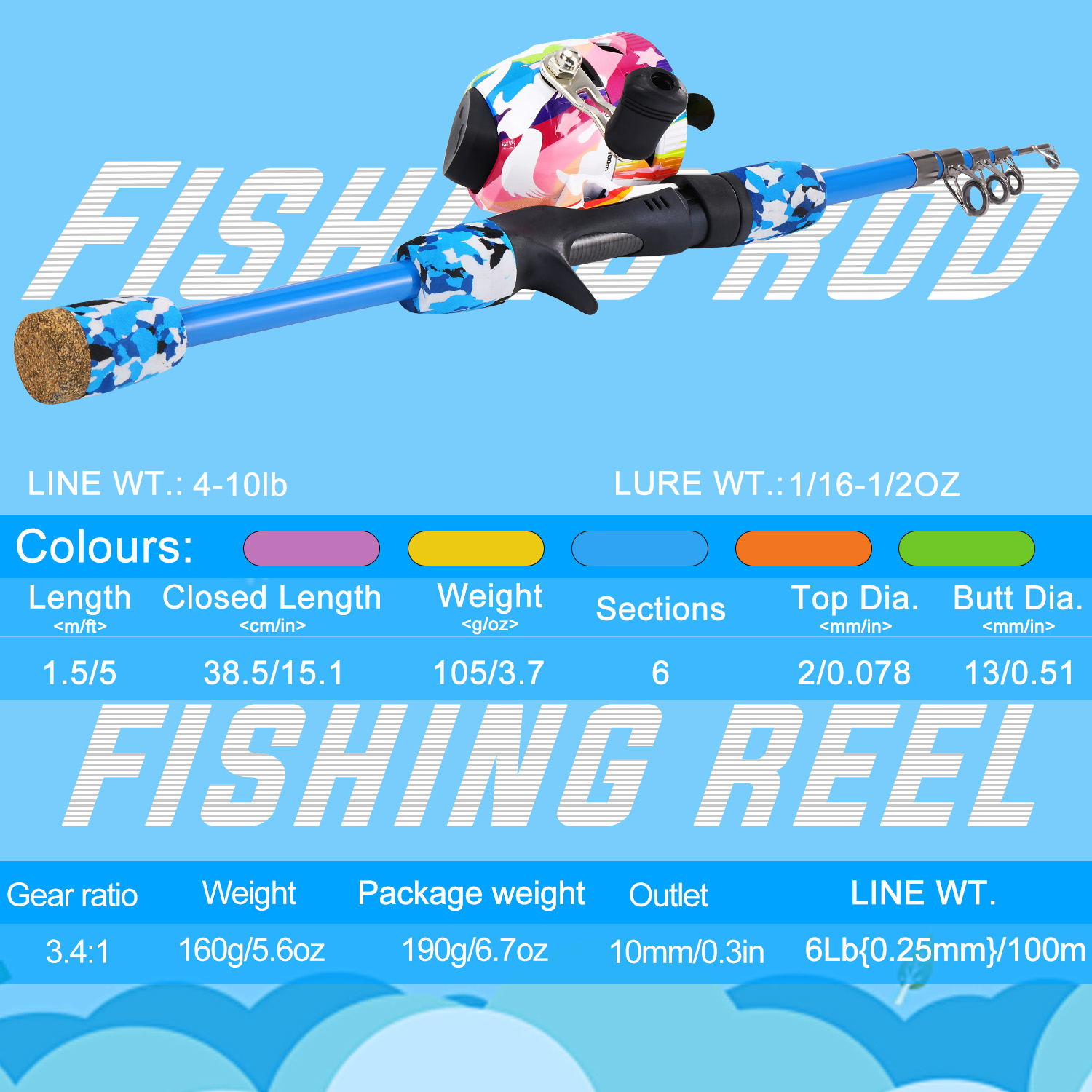 Sougayilang Kids Fishing Combo – обзор и цена Fishing Equipment For Kids