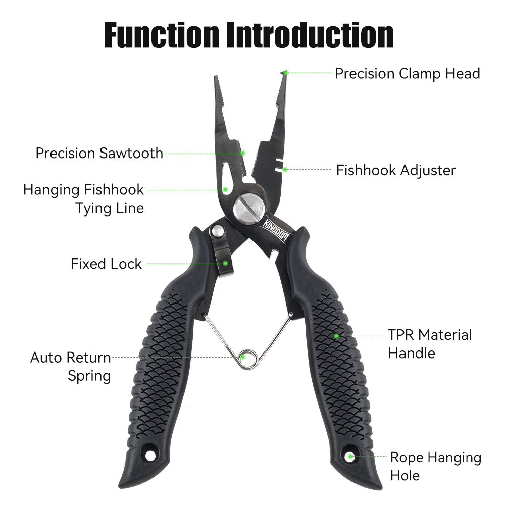 Рыболовные плоскогубцы Kingdom – обзор и цена Fishing Equipment Tools