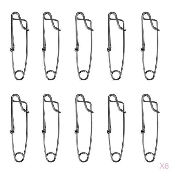 60 штук рыболовных вертлюгов-к – обзор и цена Fishing Swivel Connector