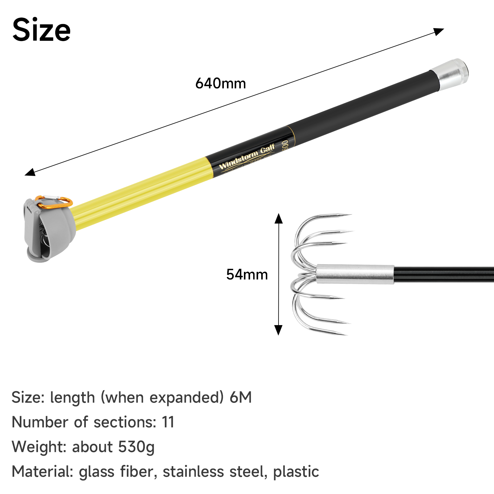 Удочка-телескоп SANLIKE 6M для – обзор и цена Carbon Fishing Rod