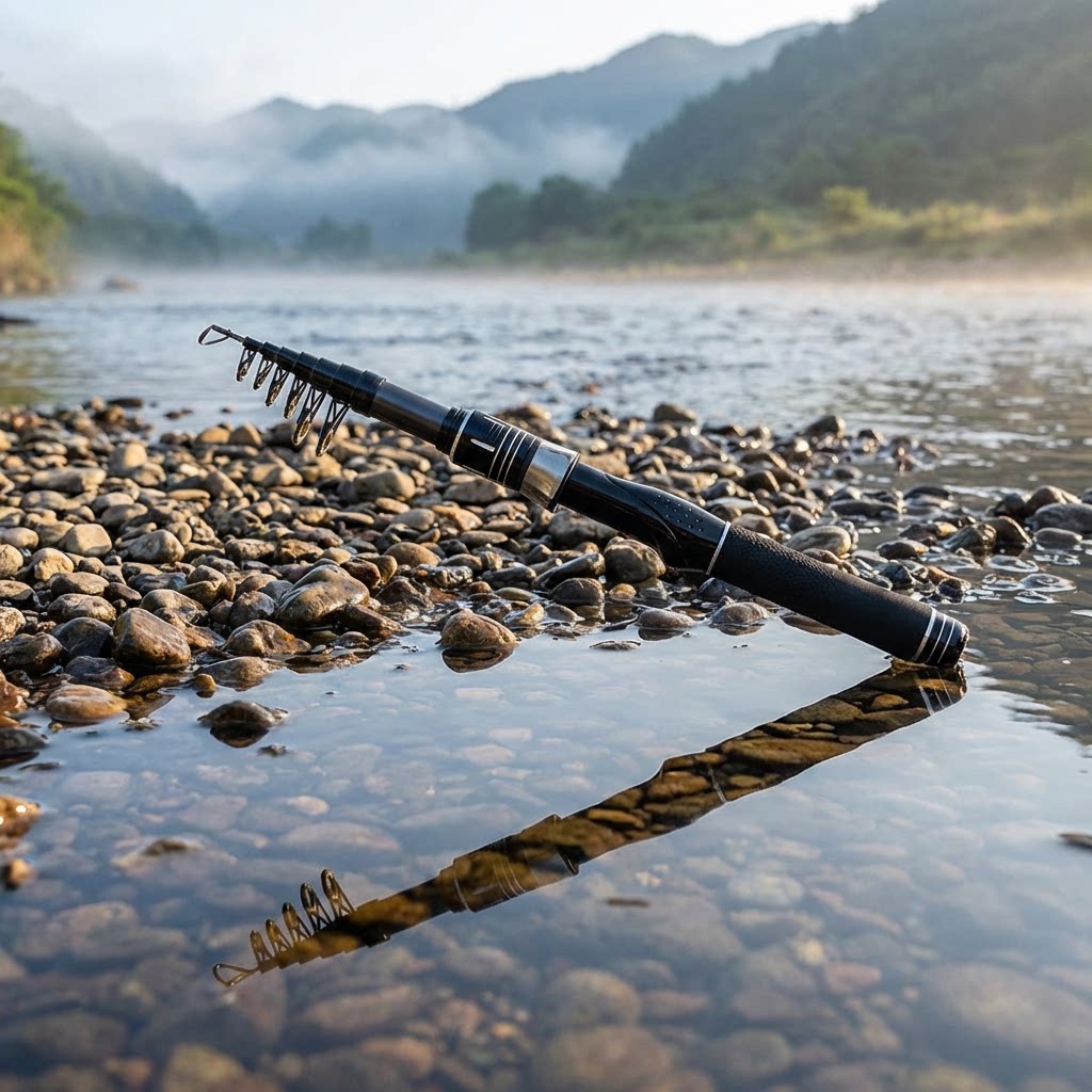 Ультралегкая телескопическая к – обзор и цена Carbon Fishing Rod