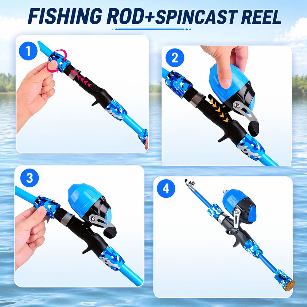 Набор для рыбалки для молодежи – обзор и цена Fishing Equipment For Kids