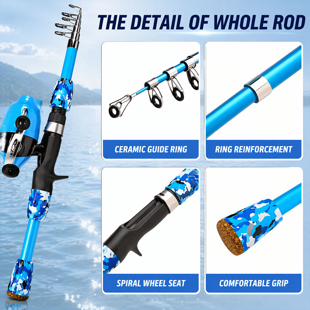 Набор для рыбалки для молодежи – обзор и цена Fishing Equipment For Kids