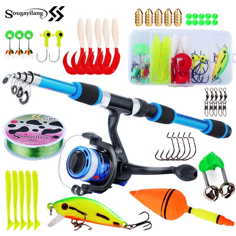Набор детских удочек Sougayila – обзор и цена Fishing Equipment For Kids