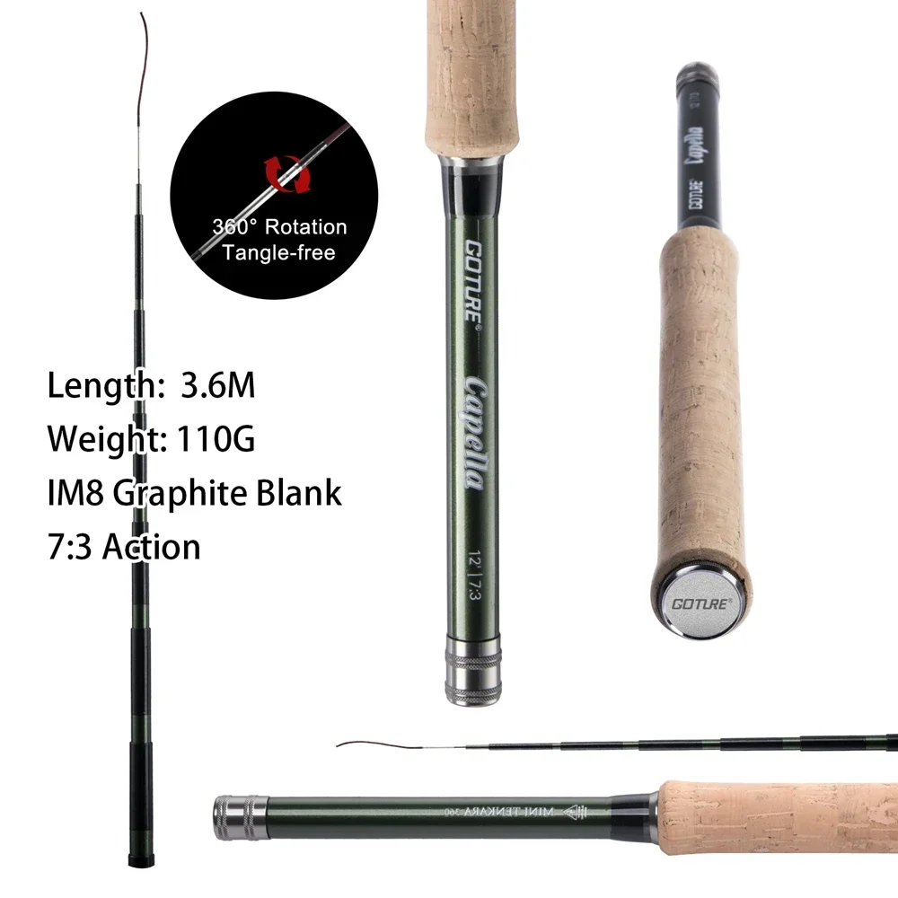 Удочка Goture 12FT Classical T – обзор и цена Fishing Equipment For Kids